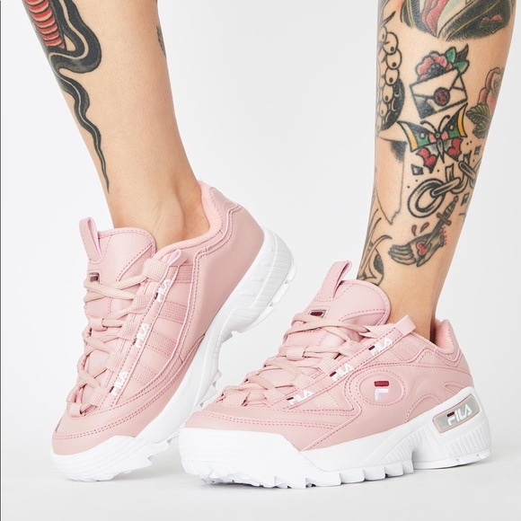 pink chunky trainers